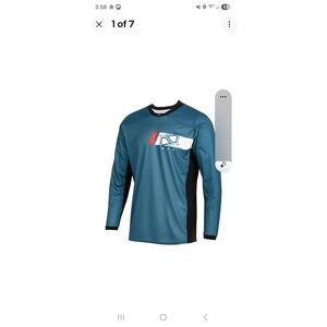 MSR‎ Legend Dirt Bike Motocross MTB Offroad Jersey X-Large Blue